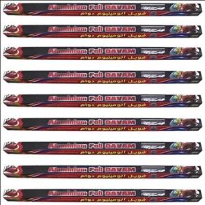 فویل آلومینیوم دوام مدل بسیار ضخیم 70mic رول 1 متری بسته 9 عددی Z4N