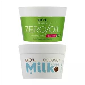 کرم مرطوب کننده بیول مدل آلوئه ورا حجم 200 میلی لیتر به همراه کرم نرم کننده بیول مدل شیر نارگیل HR4