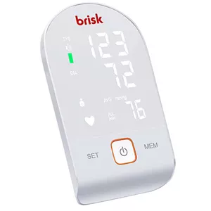 فشارسنج بازویی بریسک مدل PG800B19L با منبع تغذیه برق و باتری و آداپتور همراه