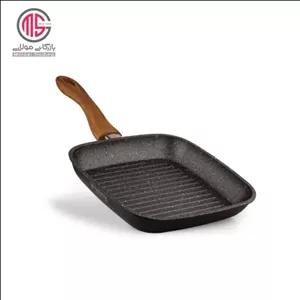 تابه گرانیتی سایز 24 فورته تک دسته مدل دایکاست ( پس کرایه )