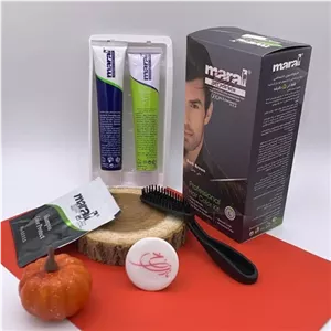 کیت رنگ موی آقایان مارال Maral Just for Men رنگ قهوه ای تیره Dark Brown