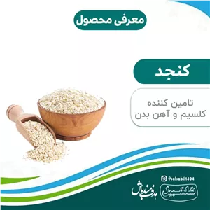 کنجد در بسته بندی های 100 گرمی سلسبیل 