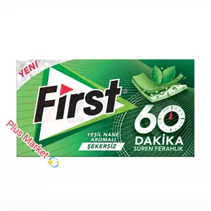 آدامس فرست ترکیه (First Sensations) طعم  نعناع سبز (جدید)27 گرم 