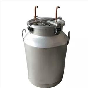 دیگ تقطیر  100 لیتری چهار قلاب آلومینیومی عرق گیری و گلاب