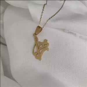 گردنبند اسم زهرا،گردنبند زهرا طلایی،گردنبند زنانه،گردنبند مینیمال