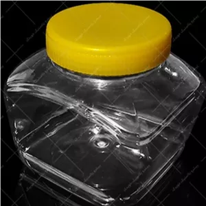 ظرف جار عسل پلاستیک 700  سی سی (بسته 70 تایی)