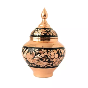 قندان سیبی مسی مدل الماس تراش L05