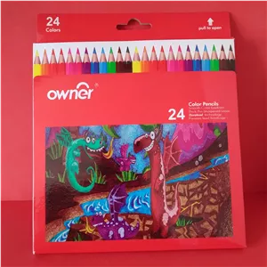 مداد رنگی24 رنگ مقوایی اونر 
