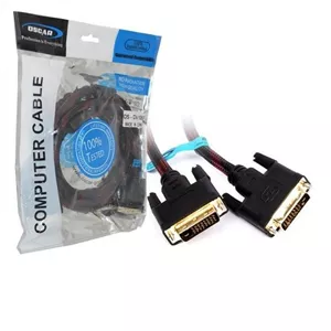 کابل dvi-d Dual Link برند OSCAR طول 1.5 متر رنگ سیاه