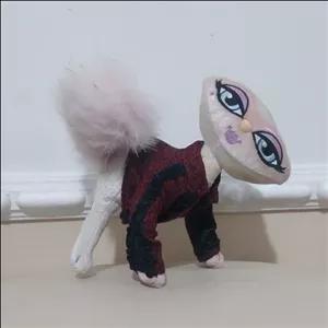 عروسک تزئینی گربه اشرافی Bratz petz