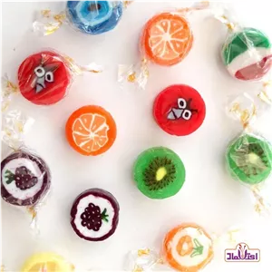  آبنبات لاکچری 100 گرمی آدرین (آبنبات طرح دار )