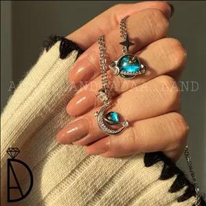 گردنبند زحل گردنبند ماه گردنبند کهکشان