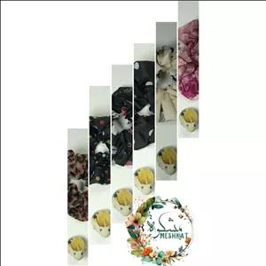 کش مو اسکرانچی  200 عددی  12رنگ مختلف (عمده)