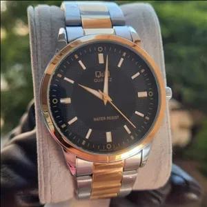 ساعت مچی مردانه کیو اند کیو استیل 