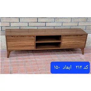 میز تلویزیون شبستان مدل 212 رنگ قهوه ای