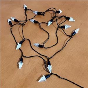 \nریسه نوری ال ای دی (LED) کاج 20 لامپه و 4 متری چند رنگ یا مولتی کالر 