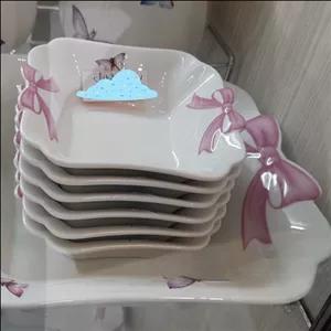 سرویس سالاد طرح پروانه و پاپیون ، ارسال به صورت پس کرایه