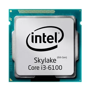 سی پی یو اینتل i3 6100