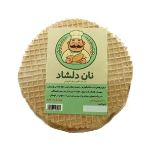نان جو سبوس دار دلشاد (210 گرم)