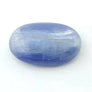 نگین سنگ کیانیت سوئیس طبیعی تراش دامله بدون بهسازی 3.8 قیراطی