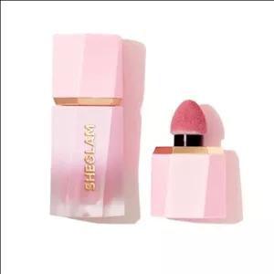 رژگونه مایع سر پد دار طرح جدید ش ی گ ل م اورجینال 