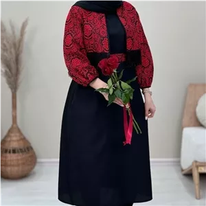 ست جلیقه کمربند سارافون سایز 36 تا 48 یلدایی شیک با رنگبندی زیبا مجلسی دورهمی اسپورت مهمانی میزبانی ارسال فوری رایگان