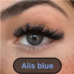 لنز چشم الیس بلو برند رز(یک جعبه عمده)