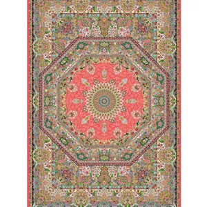 فرش ابریشمی خاطره کاشان 9 متری - کد 16