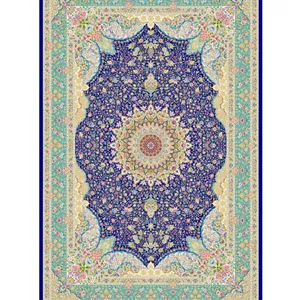 فرش ابریشم خاطره کاشان 12 متری