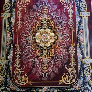 طرح ملودی لاکی _ کف ساده وزن بالا 1200 شانه نخ آکرولیک