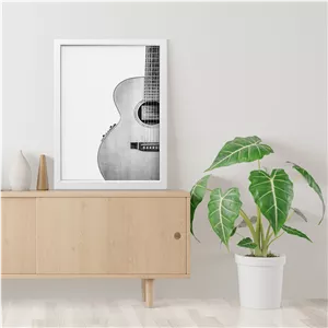 تابلو مدل Guitar گیتار کد m2571-w GCG