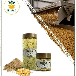 تخمه کدو گوشتی بوداده بسته بندی پودر شده  ، 500 گرمی  (درجه یک )