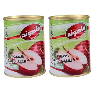 کمپوت سیب ماهوند - 350 گرم بسته دو عددی
