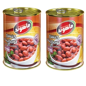 کنسرو لوبیا چیتی ماهوند - 350 گرم بسته دو عددی