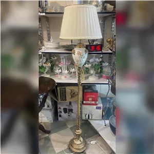 آباژور ایستاده طرح برنز مدل 9123