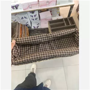 سبد حصیری چوبی