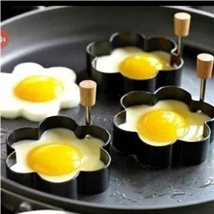 قالب کوکو و تخم مرغ 4 عددی فلزی 