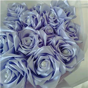 دسته گل روبانی 