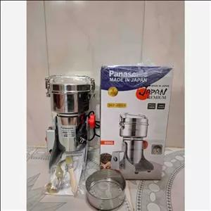 آسیاب پاناسونیک صنعتی 600 گرم نیم کیلویی 2400 وات 6تیغه طلایی تیتانیومی (پس کرایه)