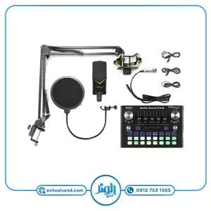پکیج پادکست میکسر + میکروفن استودیویی دایناپرو DYNAPRO-MXM5