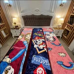 پتو یکنفره گلبرجسته عروسکی کژال 