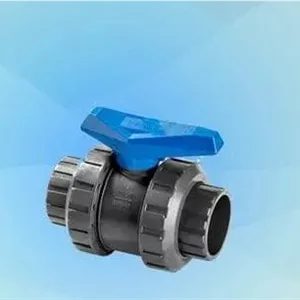 شیر توپی مهره ماسوره ای UPVC 