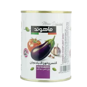 کنسرو خوراک بادمجان ماهوند 350 گرم