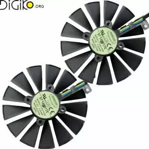 فن اورجینال کارت گرافیک MINI TECH ASUS 580