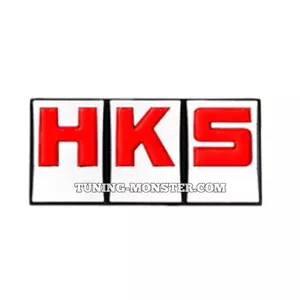 آرم فلزی HKS قرمز ( پس کرایه )