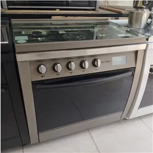 اجاق گاز طرح فر تاکنوگاز سیلور رویه استیل