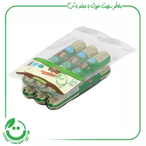 هات داگ بدون گلوتن 60% گوشت کاله - 500گرم