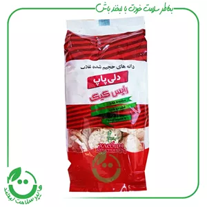 مینی رایس کیک چند غله دلی پاپ100  گرم