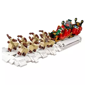 لگو مولد کینگ 10015 سورتمه بابا نوئل santa sleigh