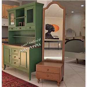 آینه قدی دوکشو کلاسیک 